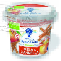 Yogurt magro mela-cannella